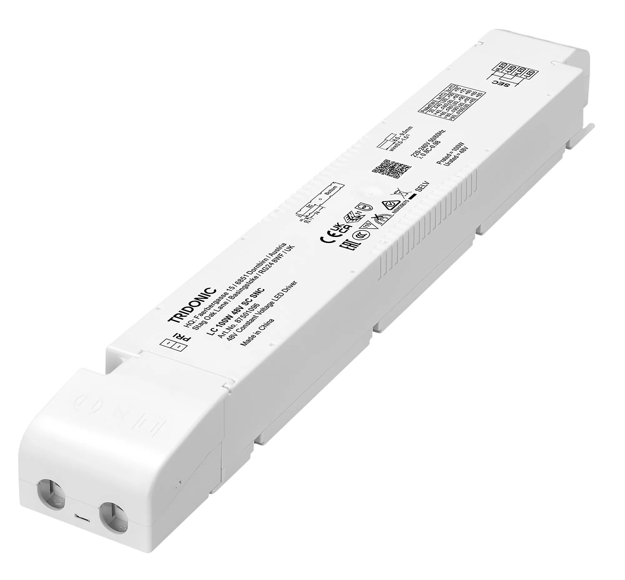 100W 48V SC SNC ESSENCE Constant Voltage LED Driver